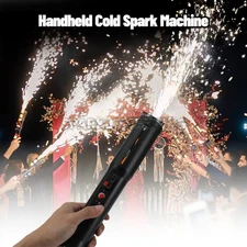 PAIDUN Mini Handheld Cold Spark Machine Firework Effect Wedding Birthday Party