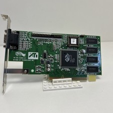 RARE VINTAGE 1998 ATI RAGE 3D IIC 8 MB AGP VIDEO CARD PN: 109-52800-01 MXB166