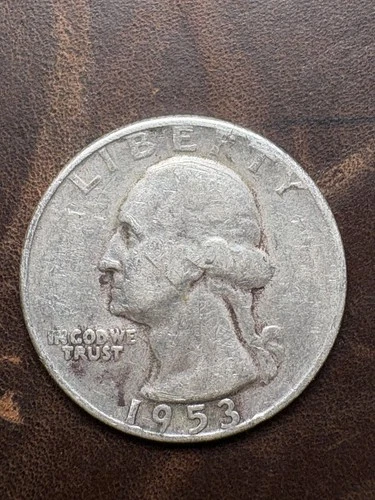 1964-D Washington Quarter - 90% SILVER AU