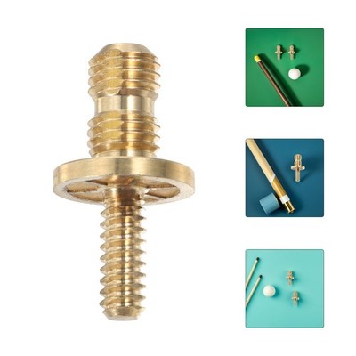 2 Pcs Pool Cue Accessories Billiard Stick Connection Screws Extension