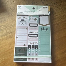 The paper studio agenda 52 side hustle stickers￼