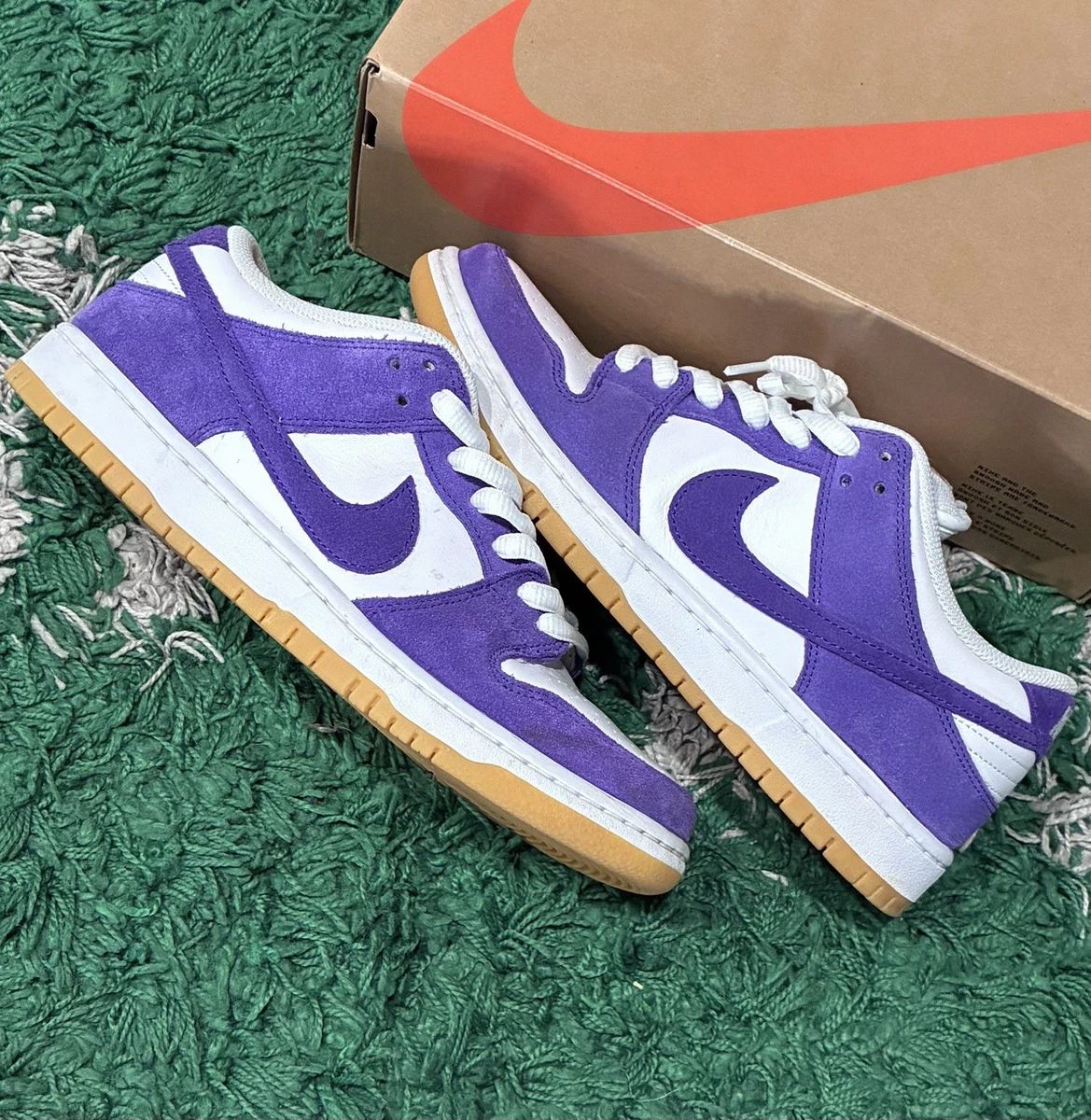 Las mejores ofertas en Nike Dunk SB Low Purple Suede | eBay