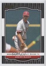 2008 Razor Signature Series Black 39/200 Jeremy Bleich #31 0a1