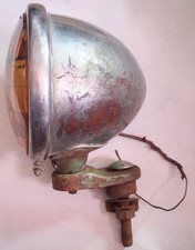 Vintage 1930s Yellow Fog Lamp Sealed Beam 6 Volt Wbracket Vintage 1930s Yellow Fog Lamp Sealed Beam 6 Volt Wbracket