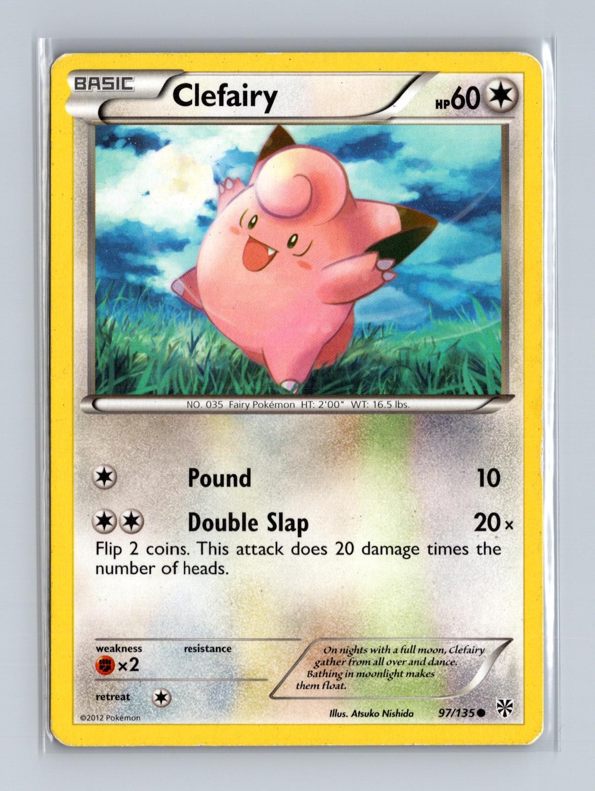 Clefairy 97/135 Common Plasma Storm Pokemon LP