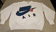 RARE Vintage VTG Early 90s Nike Air Large Crewneck Sweatshirt