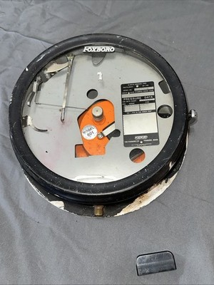 Vintage Working Foxboro Model 801 24 Hour Temperature Humidity Recorder