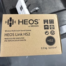 Denon HEOS Link HS2 Wireless Pre-Amplifier, Multi-Room Audio, Series 2 New