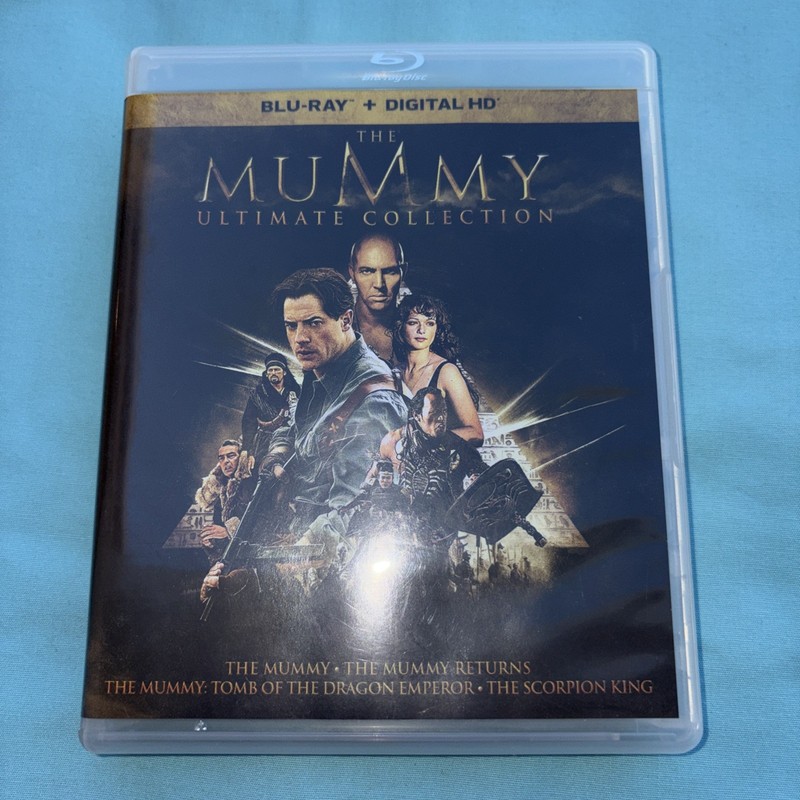 The Mummy Ultimate Collection Blu-ray, 5-Disc Set - NO DIGITAL CODE