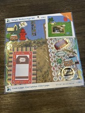 My Momenta 2009 Simply Perfect Scrapbook Page Kit PK 1977 Dogs 6 Pages Stickers