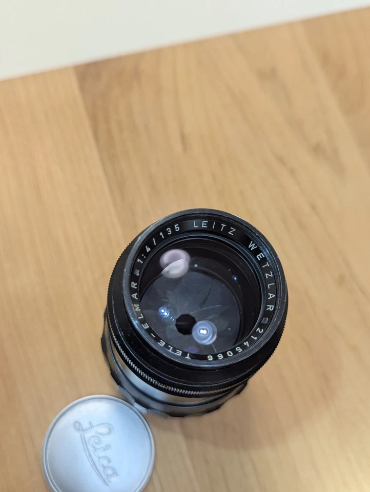 [Casi Como Nuevo] Lente Leica Leitz Wetzlar Tele-Elmar M 135 mm F4 MF de Japón 78 Foto 2 de 4