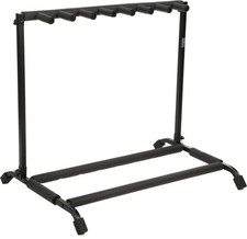 Gator Frameworks Rok-It Series 7-space Collapsible Guitar Rack - Black