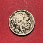 (1) Beautiful Toned Antique 1919-S Buffalo/Indian Head Nickel CHOICE F-FINE