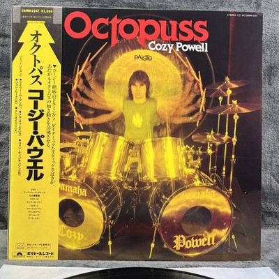 Cozy Powell   Octopuss Japan Pressing LP Vinyl Record Schallplatte OBI Hard Rock