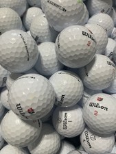 40 Wilson Staff Duo And DuoSoft White Golf Balls - Mint And Pearl /a Grade