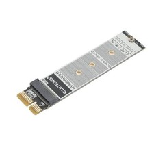 M.2 NVMe to PCIe Adapter with Aluminum Heatsink, Supports PCIe X1/X4/X8/X16,