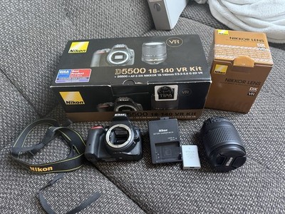 Nikon D5500 + AF-S DX 18-140mm VR Kit OVP sehr guter Zustand