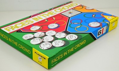 Gesellschaftsspiel   Faces in the Crowd, Piatnik Österreich 1987 Neuwertig!