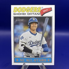2026 Topps Heritage Shohei Ohtani NL All-Stars #290 Dodgers Base MVP