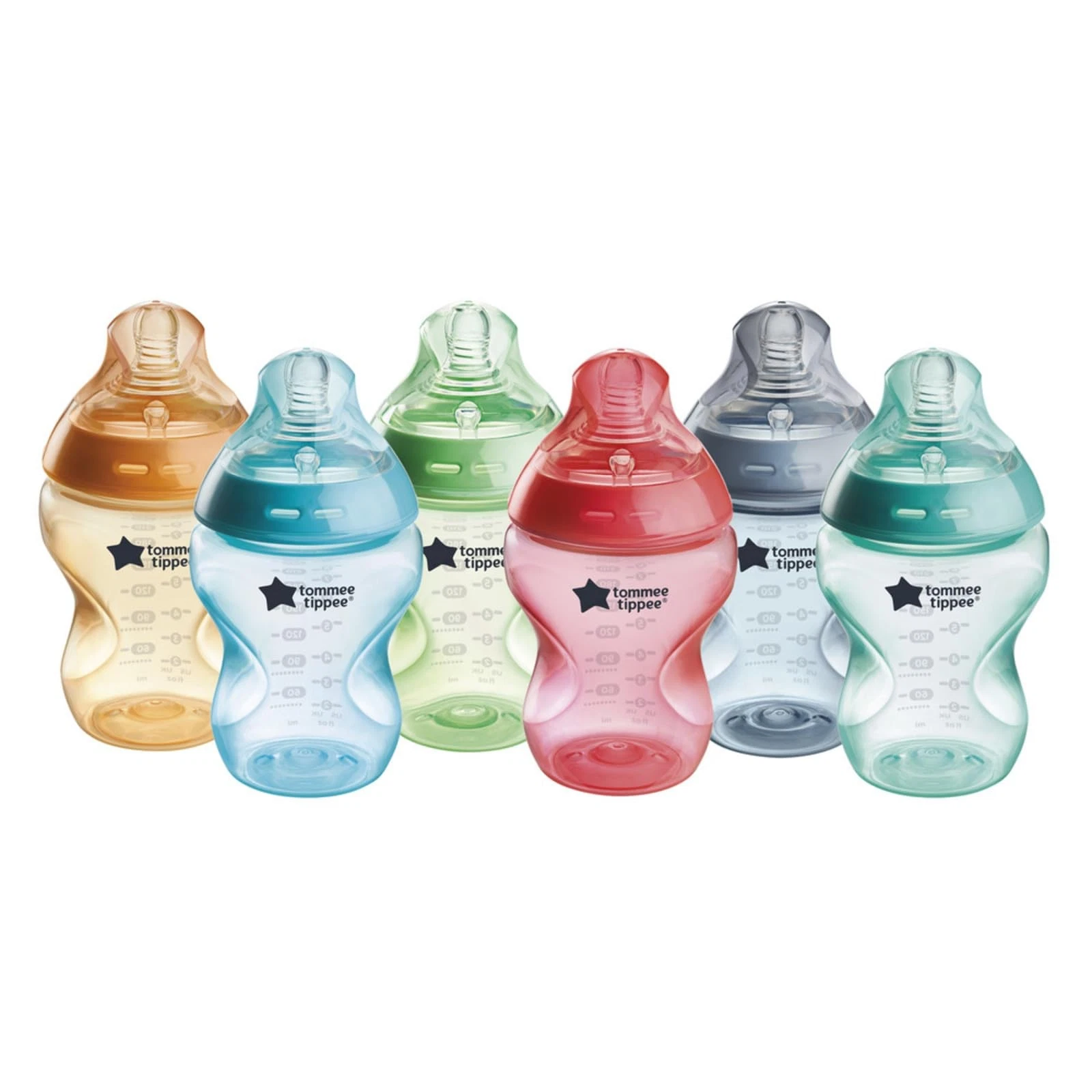 Tommee Tippee Natural Start Anti-Colic Baby Bottles 9oz Pack of 6 Fiesta
Opens in a new window or ta