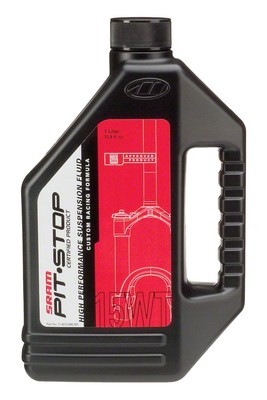 RockShox 15WT Suspension Oil - 1L for Fork & Shock Maintenance, Compatible with