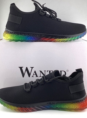 Wanted Black Affinity Sneakers Black (Select Size)