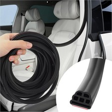 32.8ft Upgraded 3-layer Car Door Weather Stripping Seal Strip Soundproof 32.8ft Upgraded 3-layer Car Door Weather Stripping Seal Strip Soundproof