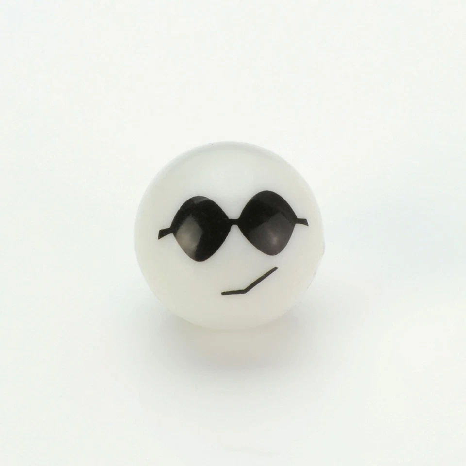 4X Bouchons De Valve En Aluminium Pour Pneus Emoji Smiley Cool Blanc Pour HONDA - Photo 3/3