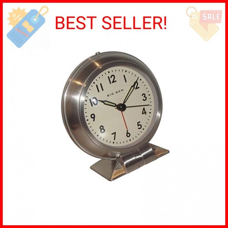 Westclox Big Ben Classic Alarm Clock (90010A) - Image 2 of 2