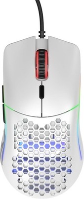 GLORIOUS Model O Gaming Maus Wired RGB Pixart 3360 ultraleicht 67g weiss USB