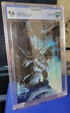 Batman Saga #27 CBCS 9.6 (2014) WP French Embossed Virgin Jim Lee Rare Ltd 600