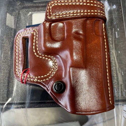 Galco AV224 Avenger Belt Holster, Tan - fits Glock 17/22/31 Right Draw - Picture 2 of 3