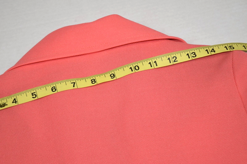 Lacoste Kleid Vintage 60er 70er Jahre David Kristall Lacoste Korallen Kreis Rock blau Krokodil S/M - Bild 9 von 11