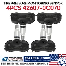 Complete Set of 4 42607-0C080 315MHz TPMS Tire Pressure Sensors Kit For Toyota