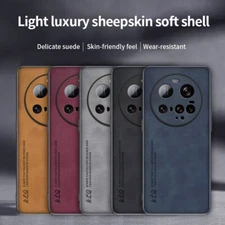 For Xiaomi 15 Ultra, Phone Case Shockproof Retro Hybrid Soft Leather TPU Cover