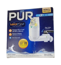 PUR Maxion Basic Faucet Filtration System White Finish New Open Box