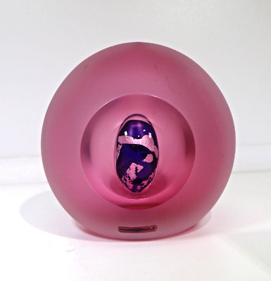 Strömbergshyttan Paperweight XXL Briefbeschwerer Leif Perrson signiert OG-23033