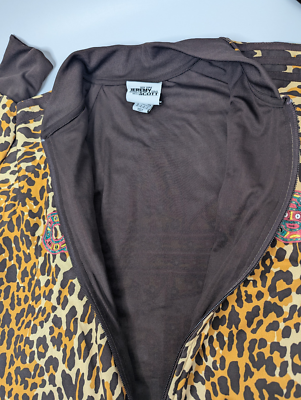 Adidas Jeremy Scott Leopard Sequin Track Jacket Originals Size