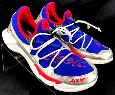 Zeet Ultra Race 3.0 Low Comfort Running Red White Blue silver Shoes Women's 9