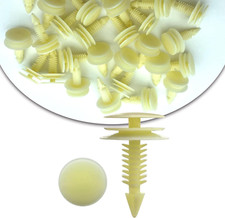 30Pcs 8Mm Hole Door Trim Panel Retainer Trimming Fasteners Compatible with GM Ch