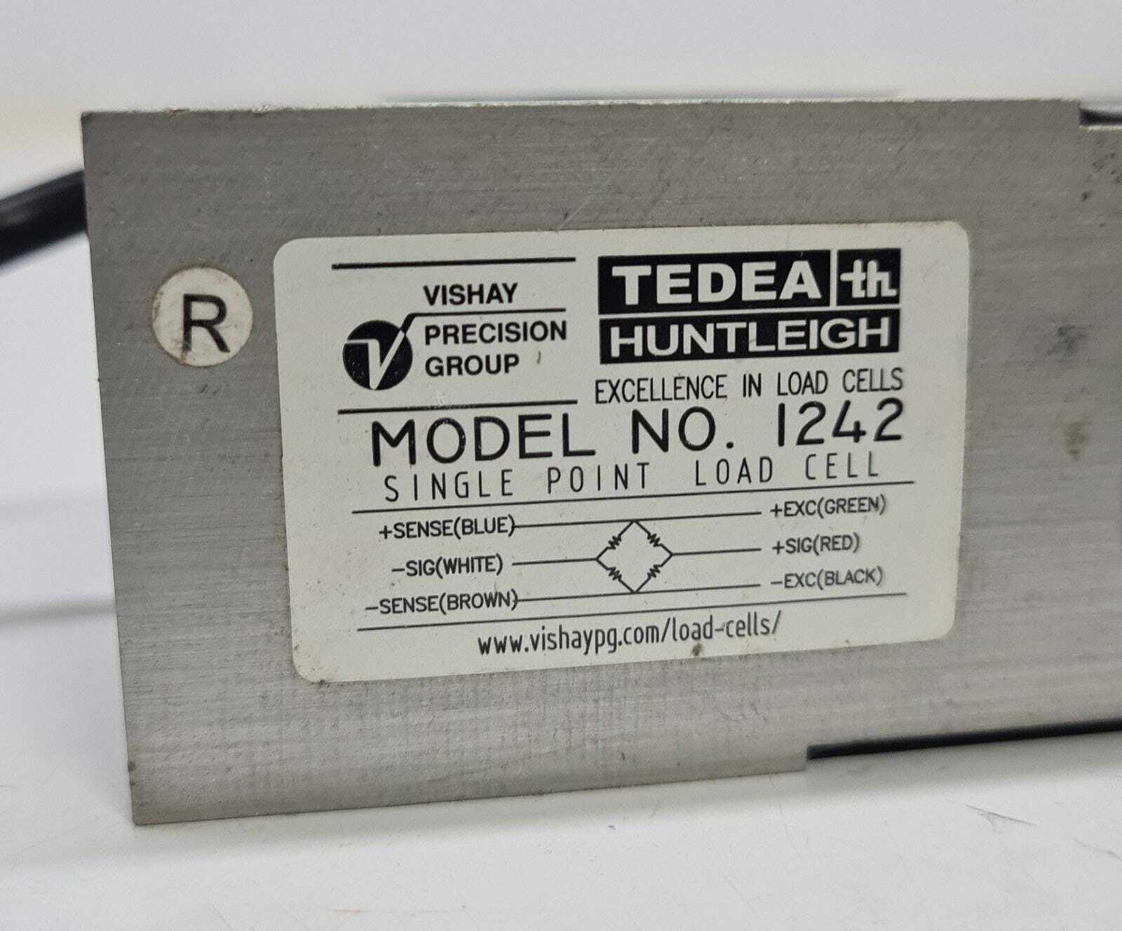 VISHAY TEDEA Huntleigh Model 1242 Single Point Load Cell Emax 250kg | eBay