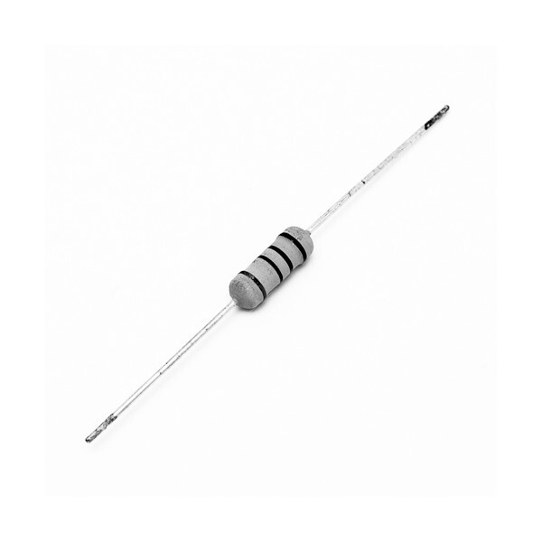 10 PEZZI DI RESISTENZE IN OSSIDO METALLICO 1 KOhm 2W 2 WATT 5% RESI - Foto 8