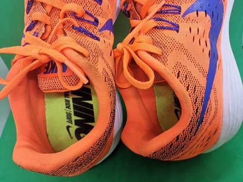 Nike Lunartempo Herren Sportschuhe 705461 800 Größe 9,5 Orange Blau Weiß - Bild 6 von 21
