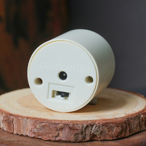 Set of 2 Flameless Moving Wick Rechargeable Tea Lights with Remote Led Tealights - Picture 4 of 6