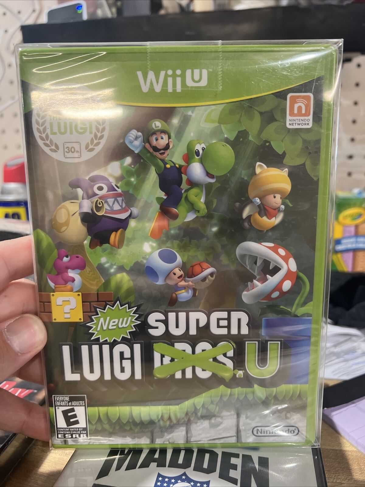 Wii U New Super Luigi U BRAND NEW FACTORY SEALED READ 45496903152