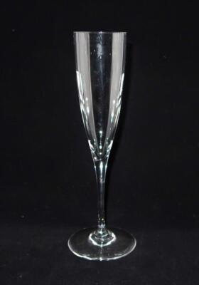Baccarat French Crystal DOM PERIGNON Fluted Champagne, 9 1/4''