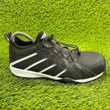 Avenger Hydro Womens Size 7 Black Athletic Safety Composite Toe Work Shoes