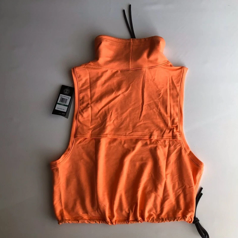 Under Armour Women's Fleece Sleeveless Featherweight Funnel Neck 1316677 906 L - Image 4 of 4