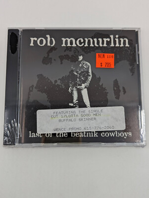 Rob McMurlin LAST OF THE BEATNIK COWBOYS COUNTRY CD SEALED