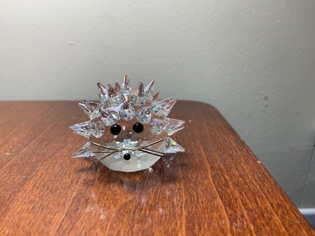 Swarovski Medium Hedgehog Crystal Figurine 2 1/8â | eBay
